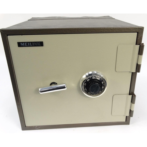 292 - Meilink combination safe, 32cm high x 35cm wide x 33cm deep