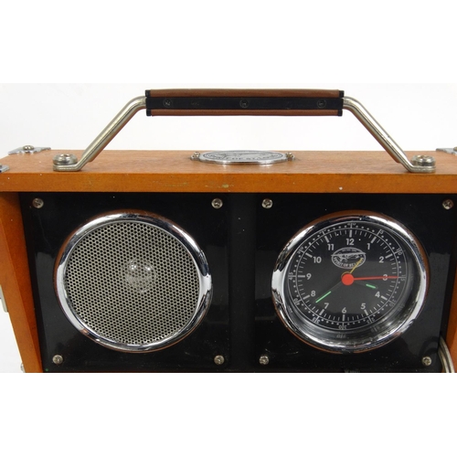 209 - Vintage style Spirit of St Louis radio alarm clock