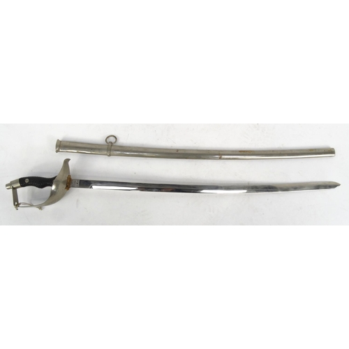 753 - Decorative military style sword, 98cm long