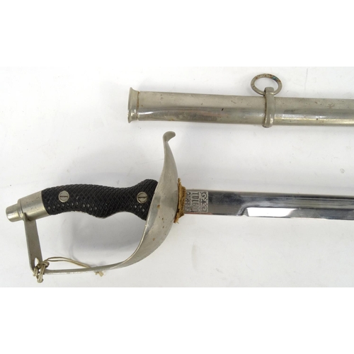 753 - Decorative military style sword, 98cm long