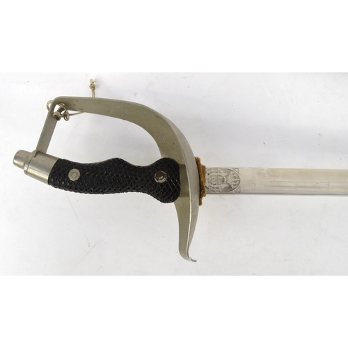 753 - Decorative military style sword, 98cm long