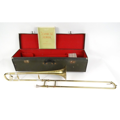 163 - Brass Westminster by Besson trombone