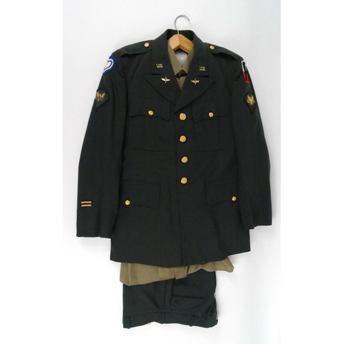 765 - American World War II military interest uniform