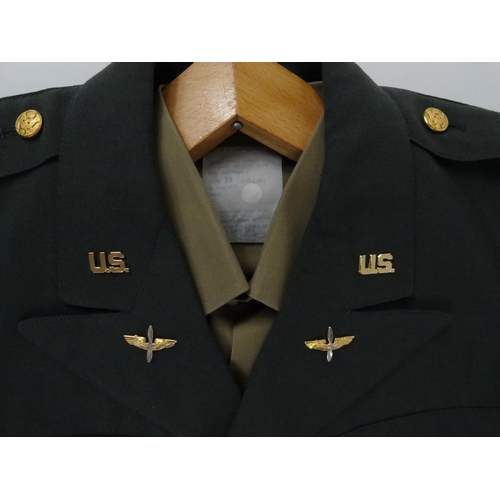 765 - American World War II military interest uniform