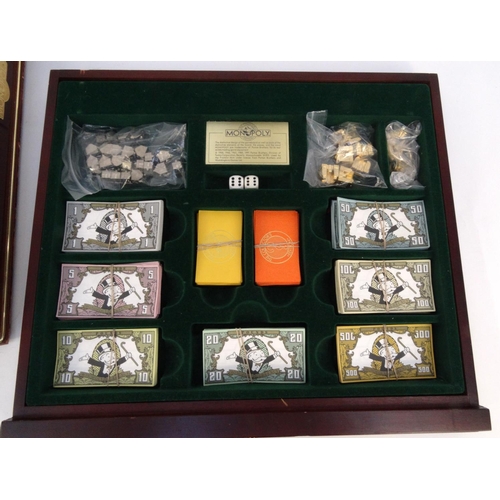 119 - Franklin Mint Collectors' edition Monopoly board game