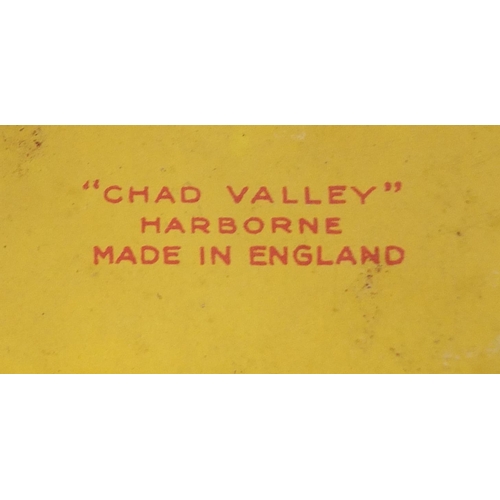 170 - Advertising interest Chad Valley caravan biscuit tin, Harborne Made in England mark to base, 16cm wi... 