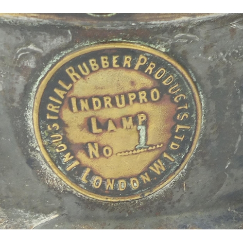 186 - Three miner's lamps including Turquand & Q Ltd example, the largest 28cm high