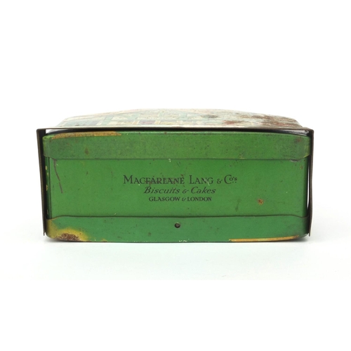 171 - Advertising interest McFarlane Lang & Co Mabel Lucie Attwell biscuit tin, 17cm wide