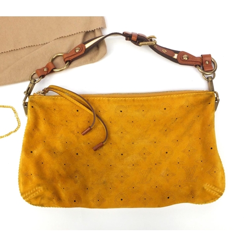 105 - Louis Vuitton Limited Edition Suede Onatah GM Hobo handbag housed in a Louis Vuitton box, 34cm wide