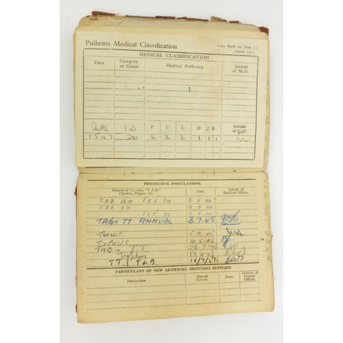 404 - Military interest sailor's ditty box relating to Burt Pope Stocker R.N. and his son, including a Wor... 