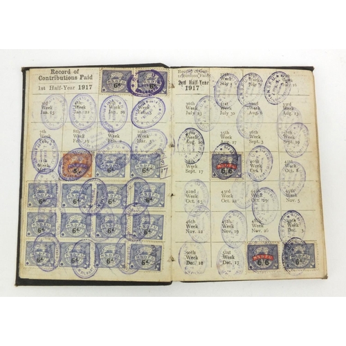 404 - Military interest sailor's ditty box relating to Burt Pope Stocker R.N. and his son, including a Wor... 