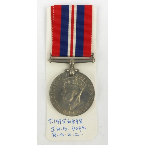 404 - Military interest sailor's ditty box relating to Burt Pope Stocker R.N. and his son, including a Wor... 