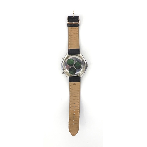 1177 - Breitling Geneve Navitimer chrono-matic gentleman's wristwatch, 5cm diameter