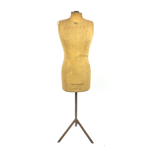 2021 - Vintage Yucin and Sons dressmakers mannequin, 153cm tall