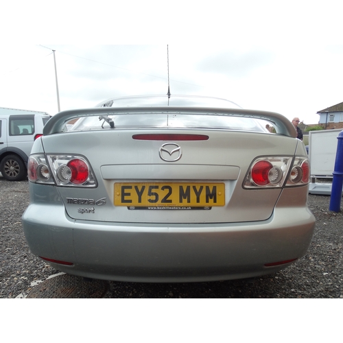 2001 - Mazda 6 Sport silver five door hatchback, 2.2 petrol.
Three former owners. Showing 103628 mile on th... 