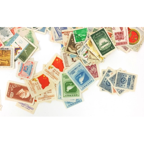 269 - Collection of oriental stamps including Chinese, Korean and Japanese examples