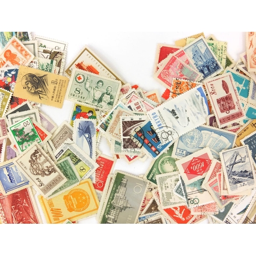 269 - Collection of oriental stamps including Chinese, Korean and Japanese examples