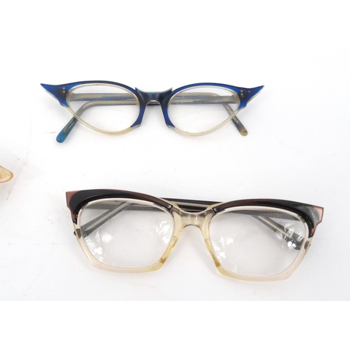 408 - Seven pairs of Vintage spectacles