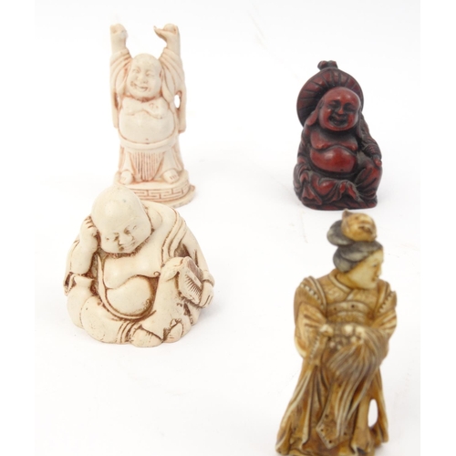 399 - Collection of miniature decorative oriental figures