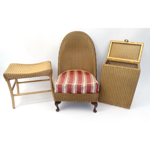 Lloyd loom bedroom online chair