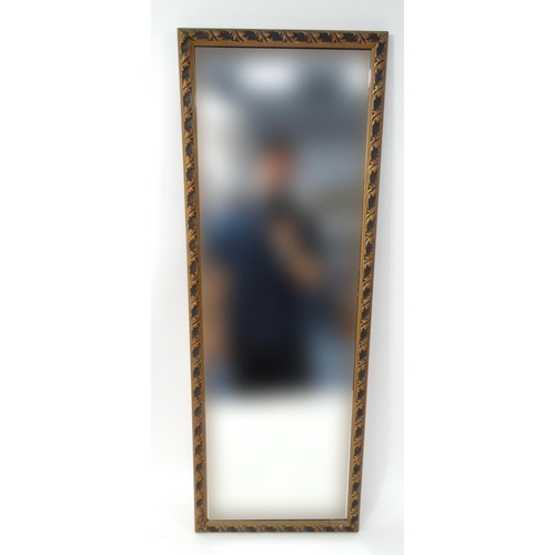 177 - Two gilt framed wall hanging mirrors