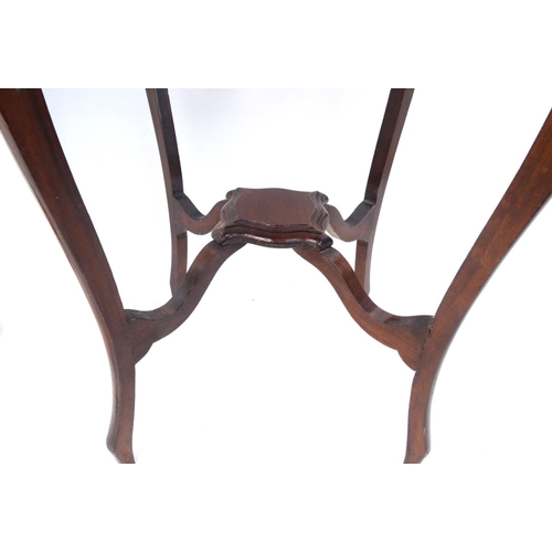 70 - Two mahogany occasional tables one with an under tier