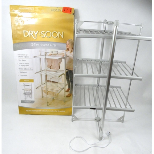 175 - Dry-Soon three tier heated clothes airer