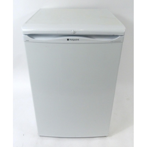 169 - Hotpoint Iced Diamond under counter fridge