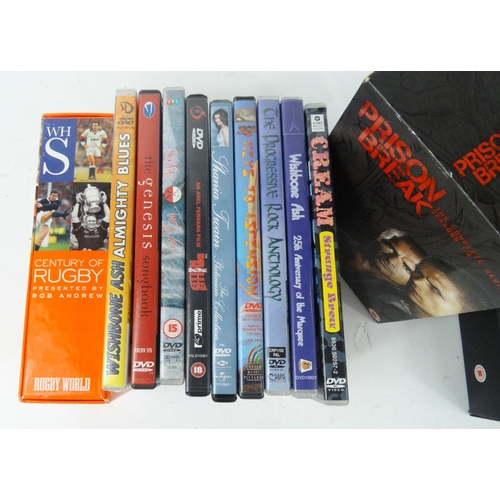 310 - Small selection of DVD's including box set of Prison Break, limited edition Schindler's List etc.