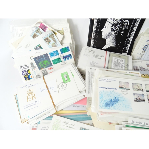 584 - Extensive collection of first day covers and stamp wallets, housed in two suitcases