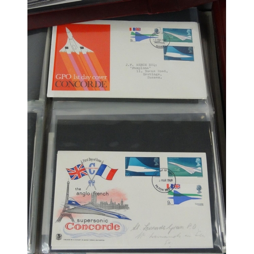 584 - Extensive collection of first day covers and stamp wallets, housed in two suitcases