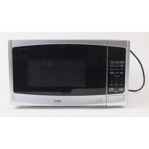 171 - Silver Logik microwave