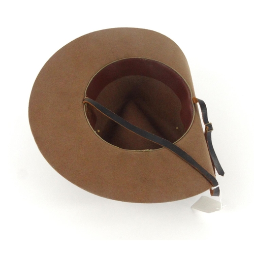 575 - Brown Fedora hat