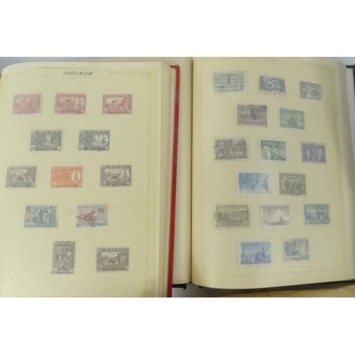 590 - Large selection of World stamps, some arranged in albums