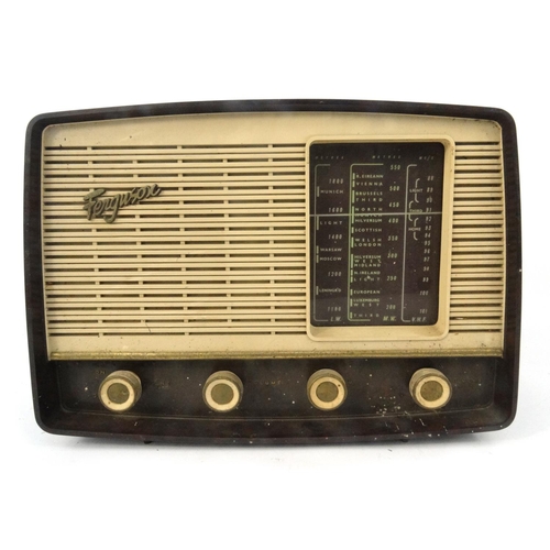 279 - Vintage Ferguson bakelite radio