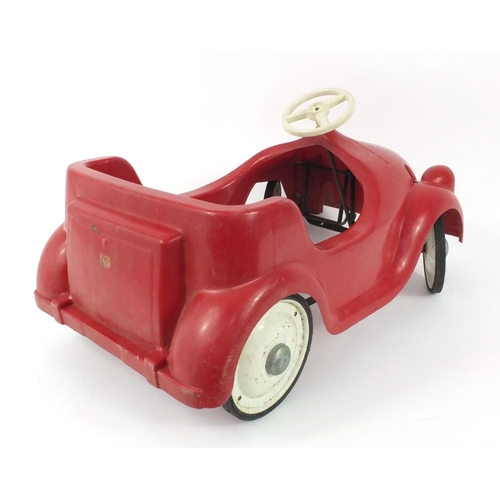 336 - Vintage childs pedal car, 68cm long