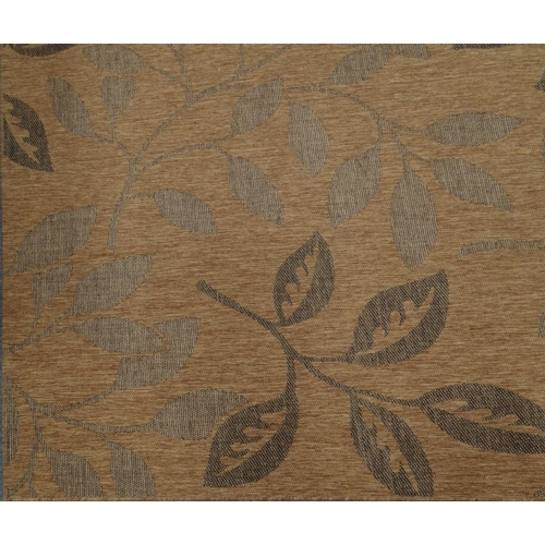 2044 - Contemporary brown ground floral rug, 200cm x 290cm