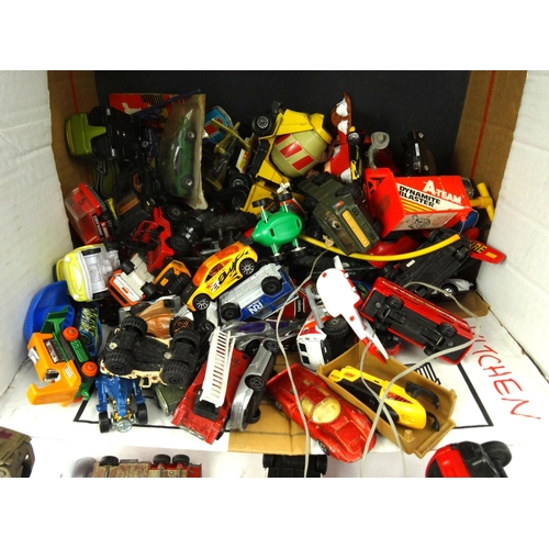 306 - Large selection of mostly die cast vehicles mostly Matchbox examples