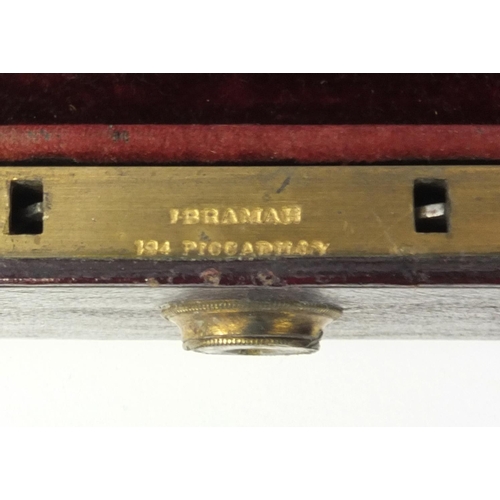 2271 - Three Victorian leather jewellery boxes including one with lift out interior, 