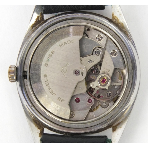 374 - Mondaine vintage gentleman's automatic wristwatch