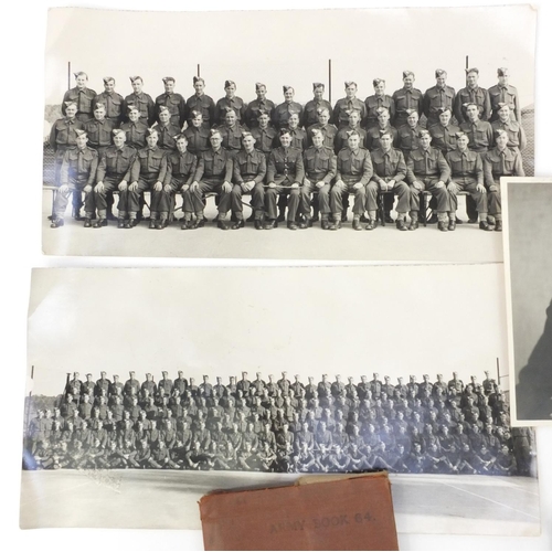 612 - Group of military interest World War II medals, photographs and ephemera relating to G.K.PACKHAM inc... 