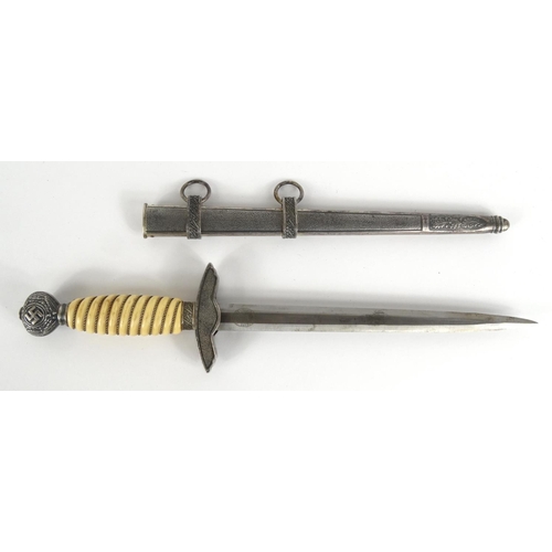 597 - German military interest Nazi style dagger, 42cm long