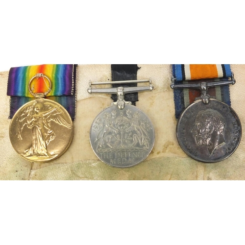 364 - Group of British military interest medals comprising Victory and War medals awarded to 4269 PTE.H.F.... 