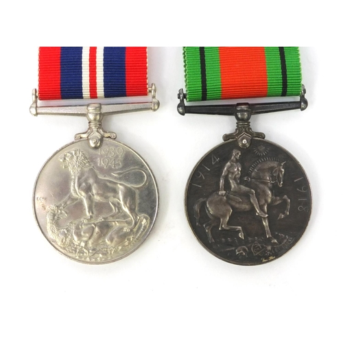 364 - Group of British military interest medals comprising Victory and War medals awarded to 4269 PTE.H.F.... 