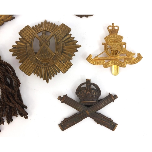 378 - Group of Military and Masonic interest badges and brooches, including a Mother of Pearl and enamel b... 