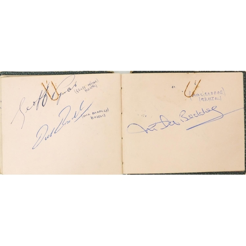 177 - Autograph album signed by various speedway riders including Eric Williams, Dick Seers, Ivor Davies, ... 