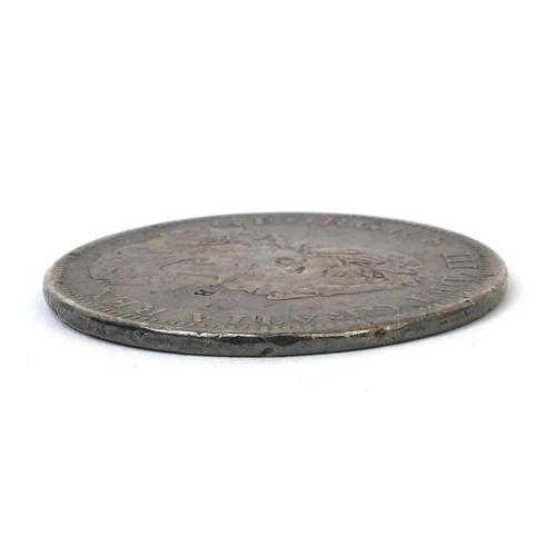282 - George III 1804 silver dollar, approximate weight 26.1g, approximate diameter 4.2cm