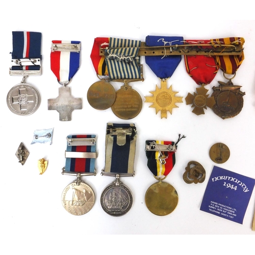 369 - Military interest World War II medal group awarded to FX886801.H.V.SIMMONS.C.A.CA.H.1.?.H.M.S.GANNET... 