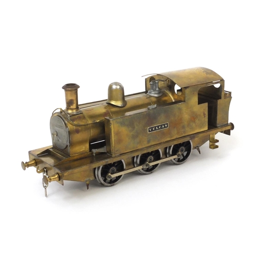 430 - Scratch built model steam engine, 21cm long