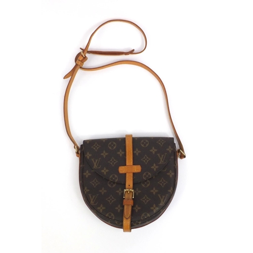 191 - Louis Vuitton chantilly GM monogram leather body bag, stamped Loui Vuitton Paris made in France to t... 